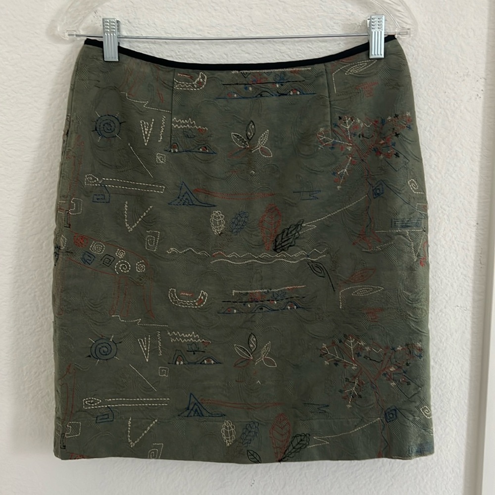 Meadow Rue Skirt Green size 10